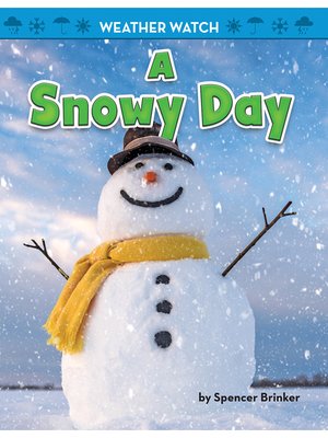 cover image of A Snowy Day